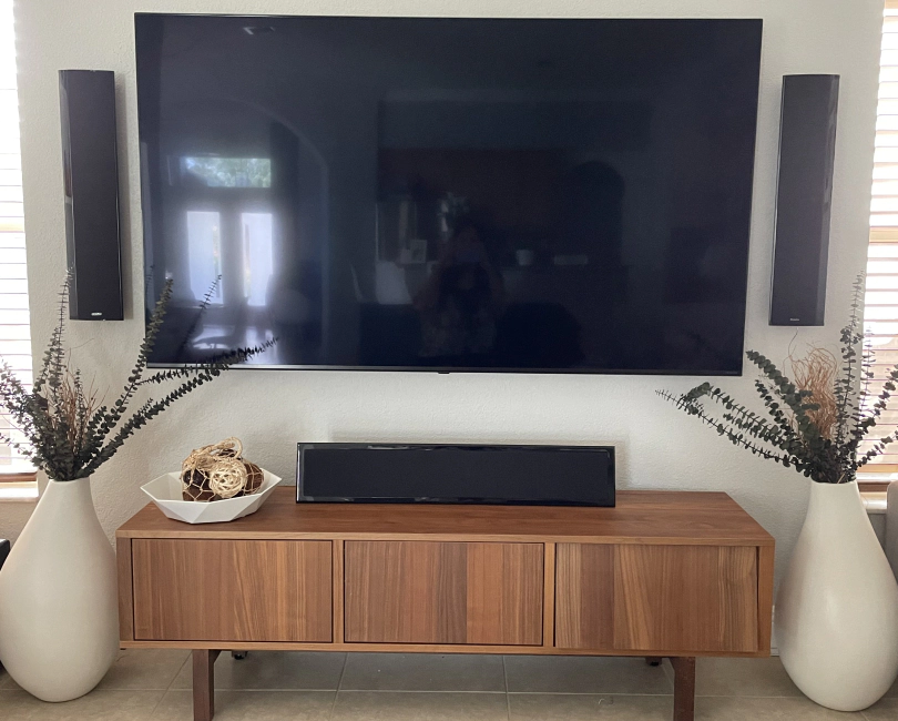 Home theater installation